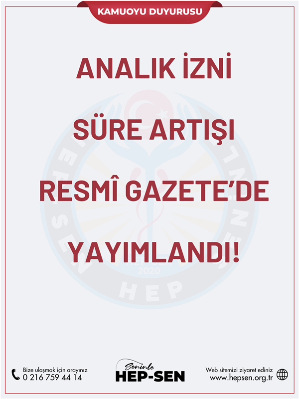 Analık İzni Süre Artışı Resmî Gazete’de Yayımlandı